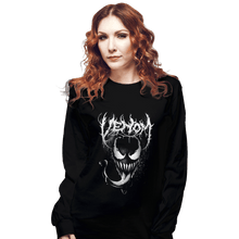 Load image into Gallery viewer, Shirts Long Sleeve Shirts, Unisex / Small / Black Venom Metal