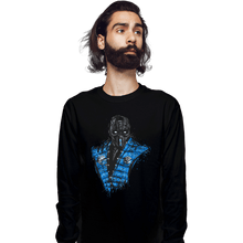 Load image into Gallery viewer, Shirts Long Sleeve Shirts, Unisex / Small / Black Mortal Ice