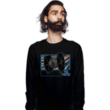 Load image into Gallery viewer, Shirts Long Sleeve Shirts, Unisex / Small / Black Imperial Fighter