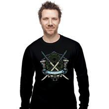 Load image into Gallery viewer, Daily_Deal_Shirts Long Sleeve Shirts, Unisex / Small / Black Turtles Leo