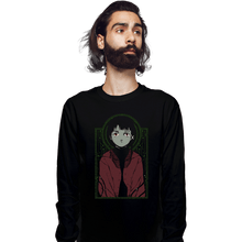 Load image into Gallery viewer, Secret_Shirts Long Sleeve Shirts, Unisex / Small / Black Serial Experiment