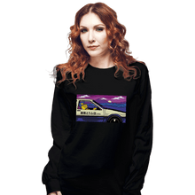Load image into Gallery viewer, Shirts Long Sleeve Shirts, Unisex / Small / Black Initial B

