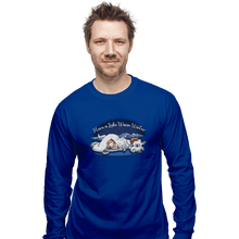 Load image into Gallery viewer, Secret_Shirts Long Sleeve Shirts, Unisex / Small / Royal Blue Have a Luke Warm Winter