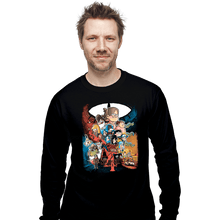 Load image into Gallery viewer, Daily_Deal_Shirts Long Sleeve Shirts, Unisex / Small / Black Stranger Falls 4