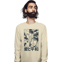 Load image into Gallery viewer, Secret_Shirts Long Sleeve Shirts, Unisex / Small / Natural Trigun Gunsmoke