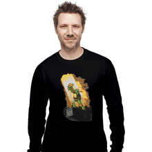 Load image into Gallery viewer, Shirts Long Sleeve Shirts, Unisex / Small / Black The Last Slice Of PIzza