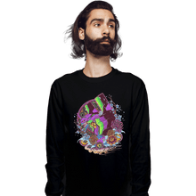 Load image into Gallery viewer, Shirts Long Sleeve Shirts, Unisex / Small / Black EVA 01 Ornate