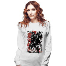 Load image into Gallery viewer, Daily_Deal_Shirts Long Sleeve Shirts, Unisex / Small / White Ronin Boba