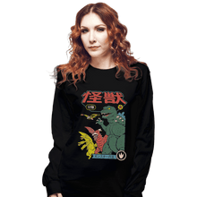 Load image into Gallery viewer, Shirts Long Sleeve Shirts, Unisex / Small / Black Kaiju Sentai