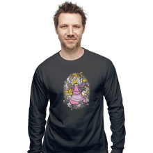 Load image into Gallery viewer, Shirts Long Sleeve Shirts, Unisex / Small / Charcoal Americat Beauty