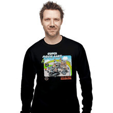 Load image into Gallery viewer, Shirts Long Sleeve Shirts, Unisex / Small / Black Super Movie Kart