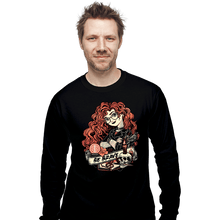 Load image into Gallery viewer, Daily_Deal_Shirts Long Sleeve Shirts, Unisex / Small / Black Rocker Merida