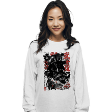 Load image into Gallery viewer, Daily_Deal_Shirts Long Sleeve Shirts, Unisex / Small / White Lone Wolf Mando