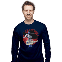 Load image into Gallery viewer, Shirts Long Sleeve Shirts, Unisex / Small / Navy Crambone