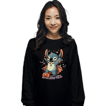 Load image into Gallery viewer, Shirts Long Sleeve Shirts, Unisex / Small / Black Spooky Candy Experiment