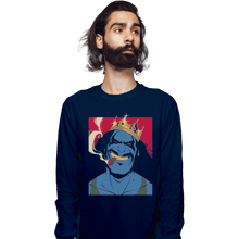 Load image into Gallery viewer, Shirts Long Sleeve Shirts, Unisex / Small / Navy Notorious FRAG