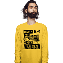 Load image into Gallery viewer, Daily_Deal_Shirts Long Sleeve Shirts, Unisex / Small / Gold Save Empire Records!