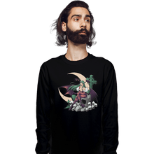 Load image into Gallery viewer, Shirts Long Sleeve Shirts, Unisex / Small / Black Night Warrior