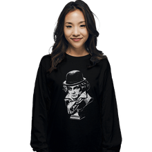 Load image into Gallery viewer, Shirts Long Sleeve Shirts, Unisex / Small / Black Ludwig Van - A Clockwork Orange