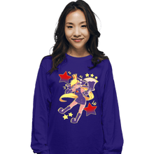 Load image into Gallery viewer, Daily_Deal_Shirts Long Sleeve Shirts, Unisex / Small / Violet Doppleganger