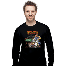 Load image into Gallery viewer, Daily_Deal_Shirts Long Sleeve Shirts, Unisex / Small / Black Back To The Wonderland