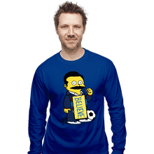 Load image into Gallery viewer, Daily_Deal_Shirts Long Sleeve Shirts, Unisex / Small / Royal Blue Lasso Special!