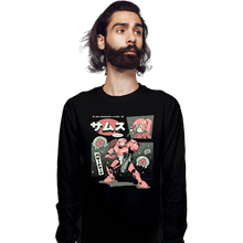 Load image into Gallery viewer, Daily_Deal_Shirts Long Sleeve Shirts, Unisex / Small / Black Bounty Hunter From Space