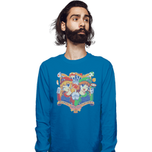 Load image into Gallery viewer, Shirts Long Sleeve Shirts, Unisex / Small / Sapphire Super Princess Sisters