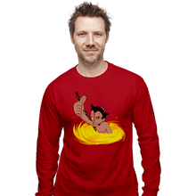 Load image into Gallery viewer, Shirts Long Sleeve Shirts, Unisex / Small / Red Terminator Boy