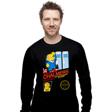 Load image into Gallery viewer, Secret_Shirts Long Sleeve Shirts, Unisex / Small / Black Supernintendo Chalmers