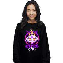 Load image into Gallery viewer, Daily_Deal_Shirts Long Sleeve Shirts, Unisex / Small / Black Cute As Hell Tee