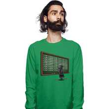 Load image into Gallery viewer, Daily_Deal_Shirts Long Sleeve Shirts, Unisex / Small / Irish Green Black Knight Detention