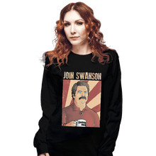Load image into Gallery viewer, Shirts Long Sleeve Shirts, Unisex / Small / Black Join Swanson