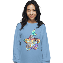 Load image into Gallery viewer, Shirts Long Sleeve Shirts, Unisex / Small / Powder Blue Magical Silhouettes - Paopu Fruit