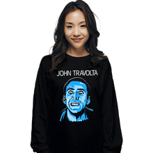 Load image into Gallery viewer, Daily_Deal_Shirts Long Sleeve Shirts, Unisex / Small / Black John Travolta
