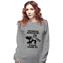 Load image into Gallery viewer, Daily_Deal_Shirts Long Sleeve Shirts, Unisex / Small / Sports Grey Technical Difficulties