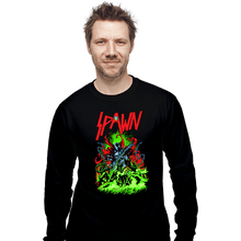 Load image into Gallery viewer, Daily_Deal_Shirts Long Sleeve Shirts, Unisex / Small / Black Hellslayer