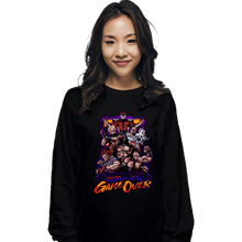 Load image into Gallery viewer, Daily_Deal_Shirts Long Sleeve Shirts, Unisex / Small / Black Fighting Game Over
