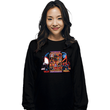 Load image into Gallery viewer, Daily_Deal_Shirts Long Sleeve Shirts, Unisex / Small / Black Clash Of Spider