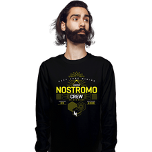 Load image into Gallery viewer, Shirts Long Sleeve Shirts, Unisex / Small / Black USCSS Nostromo Crew