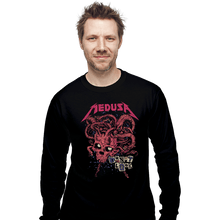 Load image into Gallery viewer, Shirts Long Sleeve Shirts, Unisex / Small / Black Medusa
