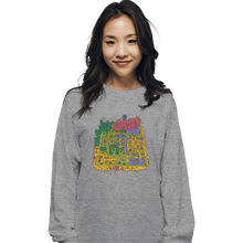 Load image into Gallery viewer, Shirts Long Sleeve Shirts, Unisex / Small / Sports Grey Light World