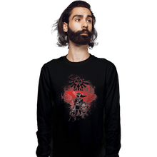 Load image into Gallery viewer, Shirts Long Sleeve Shirts, Unisex / Small / Black Dark Link Art