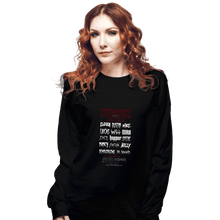 Load image into Gallery viewer, Shirts Long Sleeve Shirts, Unisex / Small / Black Stranger Rock
