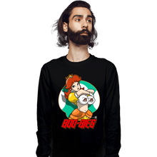 Load image into Gallery viewer, Shirts Long Sleeve Shirts, Unisex / Small / Black Daisy Boo-Bies