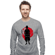Load image into Gallery viewer, Shirts Long Sleeve Shirts, Unisex / Small / Sports Grey Crimson takemichi