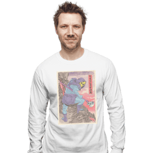 Load image into Gallery viewer, Shirts Long Sleeve Shirts, Unisex / Small / White Skeletor