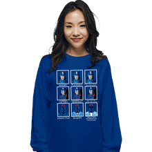 Load image into Gallery viewer, Daily_Deal_Shirts Long Sleeve Shirts, Unisex / Small / Royal Blue The Many Faces of Cobra Commander
