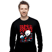 Load image into Gallery viewer, Daily_Deal_Shirts Long Sleeve Shirts, Unisex / Small / Black Haunted House
