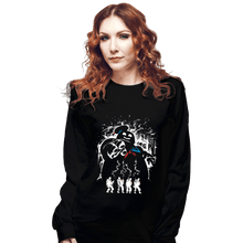 Load image into Gallery viewer, Daily_Deal_Shirts Long Sleeve Shirts, Unisex / Small / Black Marshmallow Ghost